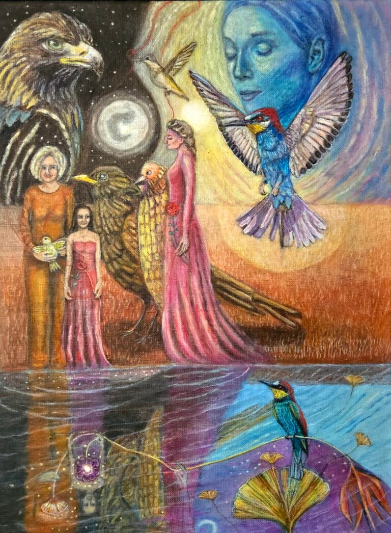'Awareness' 40 x 30 Olieverf op doek SOLD